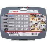 Bosch 2 608 664 131 Kit de découpe, Jeu de lames de scie Noir, Kit de découpe, Métal, Bois, Starlock, Starlock Plus, Starlock Max, OIS, 5 pièce(s), Boîte en plastique