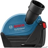 Bosch Accessoires divers GDE 125 EA-S Professional Bleu/Noir, Voile d’extracteur de poussière, Bosch, GWS 600 – GWS 880; GWS 6-125; GWS 7-125; GWS 18V-125 LI, Noir, Bleu, 240 mm, 156 mm