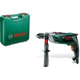 Bosch AdvancedImpact 900, Perceuse à percussion Vert/Noir, Sans clé, Noir, Vert, Gris, 2850 tr/min, 4 cm, 1,3 cm, 1,8 cm