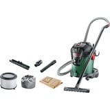 Bosch AdvancedVac 20 300 AW 20 L Noir, Vert, Aspirateur sec/humide Vert, 20 L, Sans sac, Noir, Vert, 3,5 cm, 3,5 cm, Sec&humide