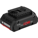 Bosch Batterie ProCORE18V 4.0Ah Professional Noir/Rouge, Batterie, Bosch, Noir, 1 pièce(s)