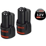 Bosch Boulonneuses sans-fil GDS 12V-115 Professional, Visseuse à choc Bleu/Noir, Visseuse à percussion, Poignée de pistolet, 3/8", Noir, Bleu, Rouge, Sans brosse, 2600 tr/min