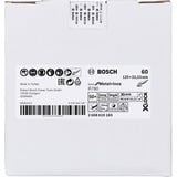 Bosch Disque abrasif en fibre PRO R780 X-LOCK, Ø 125mm, K60, Meule d’affûtage 