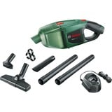 Bosch EasyVac 12, 1x 2.5Ah, Aspirateur à main Vert, Aspirateur-balai 2 en 1, Sans sac, Noir, Vert, Sec, 79 dB, Lithium-Ion (Li-Ion)