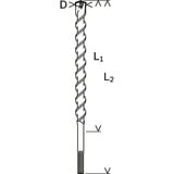 Bosch Foret à percussion PRO SDS-max-7, Ø 17mm, Perceuse 