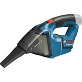 Bosch GAS 12V aspirateur de table Noir, Bleu Sans sac, Aspirateur à main Bleu, Sec, Filtrage, 900 l/min, Sans sac, Noir, Bleu, 0,35 L