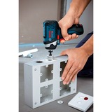 Bosch GDR 10.8-LI Noir, Bleu 10,8 V, Visseuse à choc Bleu/Noir, Douille à choc, Noir, Bleu, 105 N·m, 2600 tr/min, Secteur, Lithium Polymère (LiPo)