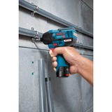 Bosch GDR 12V-110 Professional 1/4" 110 N·m 10,8 V, Visseuse à choc Bleu/Noir, Douille à choc, 1/4", 110 N·m, 1200 tr/min, 2600 tr/min, 10 m/s²