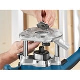 Bosch GOF 1250 CE Noir, Bleu 24000 tr/min 1250 W, Fraiseuse Bleu, Noir, Bleu, 24000 tr/min, 6, 8 (5/16"), 10000 tr/min, 6 cm, 5,5 m/s²