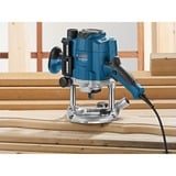 Bosch GOF 1250 CE Noir, Bleu 24000 tr/min 1250 W, Fraiseuse Bleu, Noir, Bleu, 24000 tr/min, 6, 8 (5/16"), 10000 tr/min, 6 cm, 5,5 m/s²