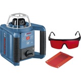Bosch GRL 300 HV Professional Niveau rotatif 300 m 635 nm (< 1 mW), Laser rotatif Bleu/Noir, 300 m, 0,1 mm/m, 5°, 600 tr/min, Rouge, 3R