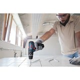 Bosch GSB 12V-15 Professional 1300 tr/min Noir, Bleu, Perceuse à percussion Bleu/Noir, Visseuse à percussion, Poignée de pistolet, Noir, Bleu, Surchauffe, Surcharge, 1300 tr/min, 380 tr/min