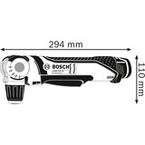 Bosch GWB 10,8V Li Noir, Bleu, Rouge, Perceuse/visseuse Bleu/Noir, 8V Li, Noir, Bleu, Rouge, 6 mm, 11 N·m, Batterie, 1,2 kg