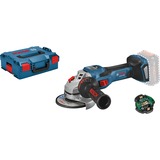 Bosch GWS 18V-15 SC meuleuse d'angle 12,5 cm 9800 tr/min 1,3 kg bleu/Noir, 9800 tr/min, 12,5 cm, Batterie, 8 Ah, 1,3 kg, Moteur sans balai