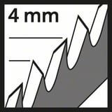 Bosch Lames de scie sauteuse T 344 D Speed for Wood, Lame de scie Lames de scie sauteuse, Panneau aggloméré, Fibre de bois, Bois tendre, Contreplaqué à base de bois, Acier fin au carbone, Gris, 4 mm, 10 cm