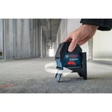 Bosch Laser points et lignes GCL 2-15 Professional, Laser Cross Ligne Bleu/Noir, 15 m, 0,3 mm/m, 4°, Rouge, 650 nm (<1 mW), Niveau de pointage