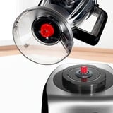 Bosch MC812M865 robot de cuisine 1250 W 3,9 L Noir, Acier inoxydable Noir/acier inoxydable brossé, 3,9 L, Noir, Acier inoxydable, Rotatif, Batteur, Blender, Hacher, Découpe, Mélange, Purée, CE, EAC, VDE, Plastique