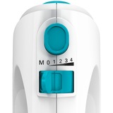 Bosch MFQ2210D mixeur Batteur à main 375 W Bleu, Blanc, Mélangeur à main Blanc/Turquoise, Batteur à main, Bleu, Blanc, 375 W