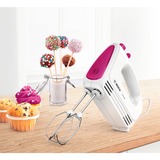 Bosch MFQ2210P mixeur Batteur à main 375 W Rose, Blanc, Mélangeur à main Blanc/lilas, Batteur à main, Rose, Blanc, 375 W, 200 mm, 73 mm, 153 mm