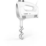 Bosch MFQ24200 mixeur Batteur à main 400 W Argent, Blanc, Mélangeur à main Blanc/en acier inoxydable, Batteur à main, Argent, Blanc, Batteur, Pétrisseur, Mélange, Mélange, Boutons, Foie, Métal, Plastique, 400 W