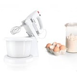 Bosch MFQ2600W mixeur Batteur à main 375 W Blanc, Mélangeur à main Blanc/Rouge, Batteur à main, Blanc, Batteur, Mélange, Mélange, Boutons, CE, VDE, Plastique