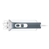 Bosch MFQ4835DE mixeur Batteur à main 575 W Blanc, Mélangeur à main Blanc/Argent, Batteur à main, Blanc, 1,4 m, Acier inoxydable, 575 W, 220-240 V