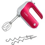 Bosch MFQ 40304 Batteur à main 500 W Rouge, Blanc, Mélangeur à main Rouge/Argent, Batteur à main, Rouge, Blanc, Batteur, Mélange, 500 W, 220 - 240 V, 50 - 60 Hz
