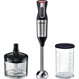 Bosch MS6CM6120 blender 0,6 L Mélangeur par immersion 1000 W Argent, Blanc, Batteur électrique Acier inoxydable/Noir, Mélangeur par immersion, 0,6 L, 1000 W, Argent, Blanc