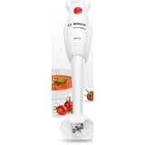 Bosch MSM14000 blender 0 L Mélangeur par immersion 400 W Blanc, Batteur électrique Blanc/Rouge, Mélangeur par immersion, 0 L, Fonction d'impulsion, 1,2 m, 400 W, Blanc