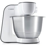 Bosch MUM50E32DE robot de cuisine 800 W 3,9 L Argent Blanc, 3,9 L, Argent, Boutons, 1,25 L, 1,1 m, 1,25 g