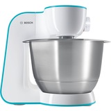 Bosch MUM54D00 robot de cuisine 900 W 3,9 L Acier inoxydable, Blanc Blanc/Turquoise, 3,9 L, Acier inoxydable, Blanc, 1,1 m, 2 kg, Acier inoxydable, 900 W
