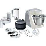 Bosch MUM58L20 robot de cuisine 1000 W 3,9 L Gris, Acier inoxydable, Blanc Argent/gris, 3,9 L, Gris, Acier inoxydable, Blanc, Rotatif, 1,25 L, 2,7 kg, 1,9 kg