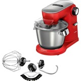 Bosch MUM9A66R00 robot ménager 1600 W 5,5 L Rouge, Argent, Robot de cuisine Rouge/Argent, 5,5 L, CE, VDE, Rouge, Argent, Rotatif, Acier inoxydable, 1600 W