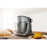 Bosch MUM9D33S11 robot de cuisine 1300 W 5,5 L Noir, Argent Argent/Noir, 5,5 L, Noir, Argent, Rotatif, 1 m, Acier inoxydable, Métal