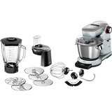 Bosch MUM9DT5S41 robot de cuisine 1500 W 5,5 L Argent Argent, 5,5 L, Argent, Rotatif, Tactile, 2,3 L, 2,3 L, 5,5 L