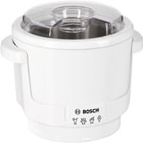 Bosch MUZ5EB2 accessoire pour mixeur/robot ménager, Sorbetière Blanc, Blanc, Plastique, Bosch MUM5, 180 mm, 180 mm, 180 mm