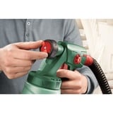 Bosch PFS 1000 0,8 L, Pistolet de pulvérisation Vert/Noir, Huile, Peinture, 0,8 L, 0,1 l/min, Vert, 2 kg, Air comprimé