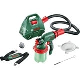 Bosch PFS 3000-2 1 L, Pistolet de pulvérisation Vert/Noir, Peinture, 1 L, 0,3 l/min, 2,5 m/s², 1,5 m/s², 2 m