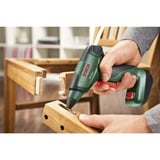 Bosch PKP 3,6 LI Noir, Vert, Pistolets à colle chaude Vert/Noir, 6 LI, Noir, Vert, 7 mm, 0,25 min, Batterie, Lithium-Ion (Li-Ion), 1,5 Ah
