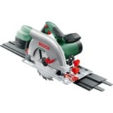 Bosch PKS 66 AF 19 cm Vert, Rouge, Argent 5000 tr/min 1600 W, Scie circulaire Vert/Noir, Bois, Vert, Rouge, Argent, 19 cm, 5000 tr/min, 6,6 cm, 4,8 cm