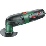 Bosch PMF 220 CE (Basic), Outil de multi fonction Vert/Noir, Découpe, Meulage, Sciage, Noir, Vert, Rouge, 20000 OPM, 15000 OPM, 1,4°, Secteur