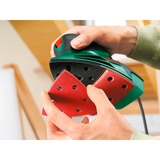 Bosch PSM 100 A Ponceuse multi usages 26000 OPM Noir, Vert, Rouge Vert/Noir, Ponceuse multi usages, Velcro, Noir, Vert, Rouge, 26000 OPM, 1,4 mm, 0,7 mm