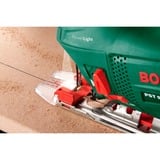 Bosch PST 900 PEL scie sauteuse 3100 spm 620 W 2,2 kg Vert/Noir, Poignée supérieure, Noir, Vert, Rouge, Argent, 45°, Acier, 3100 spm, 9 cm