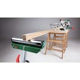Bosch PTA 1000 support de scie à onglets Vert, Acier inoxydable 2 pieds, Piètement Argent/Vert, 100 kg, 115 cm, Vert, Acier inoxydable, 2 pieds, 6,2 kg