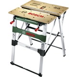 Bosch PWB 600 Établi pour le travail du bois Vert, Établi pour le travail du bois, Aluminium, Bambou, Bois, Noir, Vert, Métallique, 680 mm, 552,6 mm, 834 mm