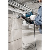 Bosch Perceuse à percussion GSB 24-2 Professional Bleu/Noir, Visseuse à percussion, Poignée de pistolet, Noir, Bleu, Gris, 3000 tr/min, 900 tr/min, 3000 tr/min