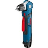 Bosch Perceuse d'angle sans fil GWB 12V-10 Professional, Perceuse/visseuse Bleu/Noir, Noir, Bleu, 1300 tr/min, 6 mm, 11 N·m, Batterie, 10,8 V