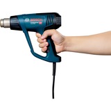 Bosch Pistolet à air chaud GHG 23-66 Professional + accessoire 2 pièces, Souffleur à chaleur Bleu/Noir