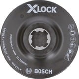 Bosch Plateau de support PRO, X-LOCK SCM avec tige centrale, Ø 115mm, Patin de ponçage 