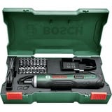 Bosch PushDrive Vert, Tournevis Vert, Vert, 5 N·m, 2,5 N·m, 5 N·m, Batterie, 3,6 V
